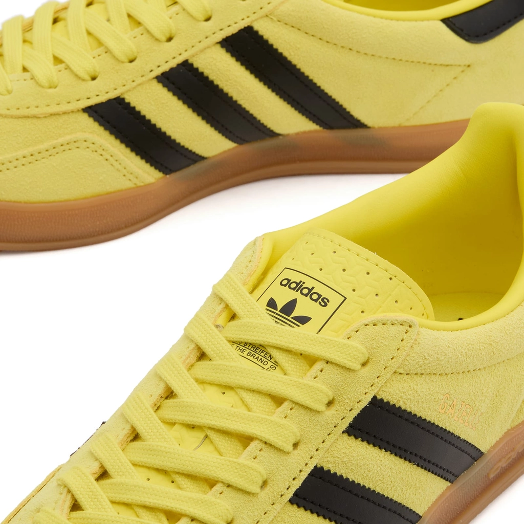 Adidas Originals Gazelle Indoor Shock Yellow/Black/Gold Metallic
